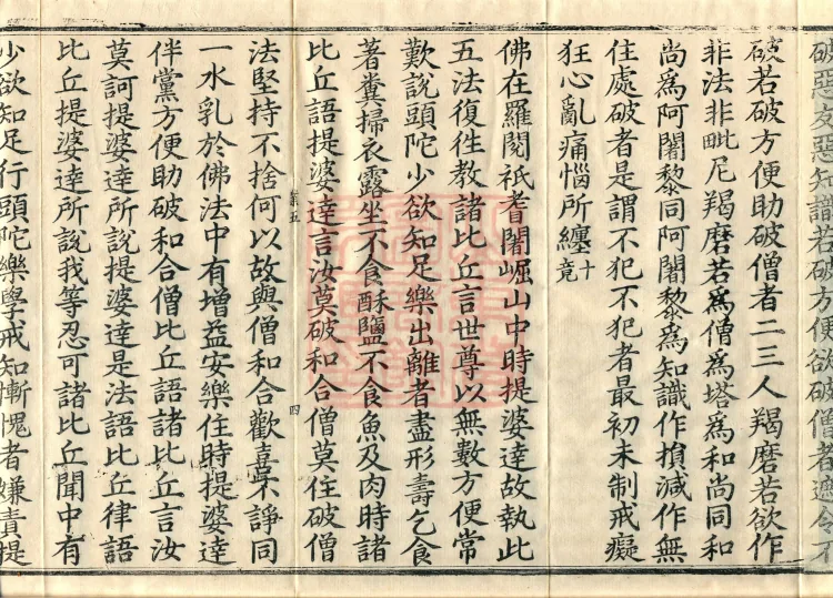 Vinaya in Four Parts, 60 fascicles Page 7
