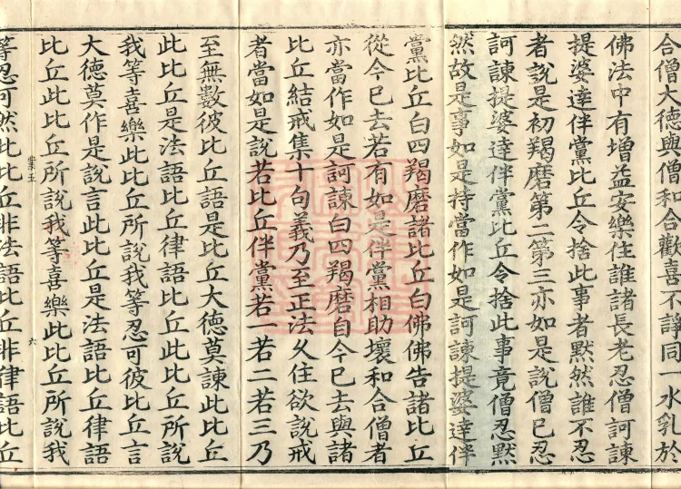 Vinaya in Four Parts, 60 fascicles Page 10
