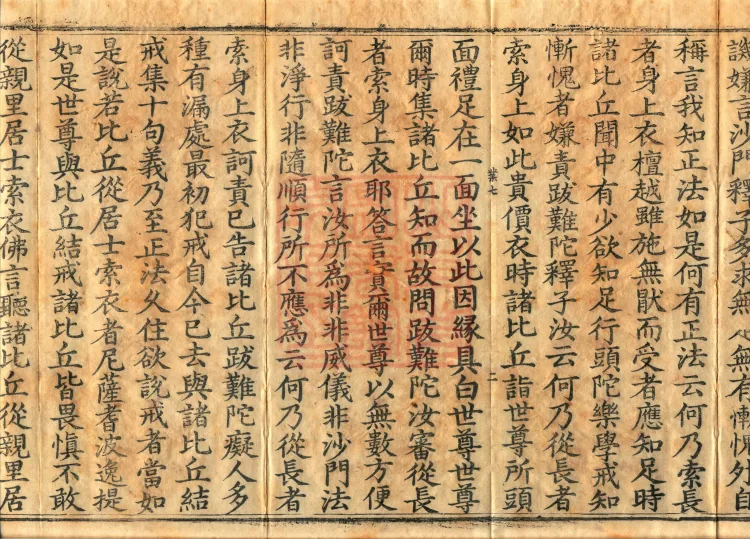 Vinaya in Four Parts, 60 fascicles Page 4