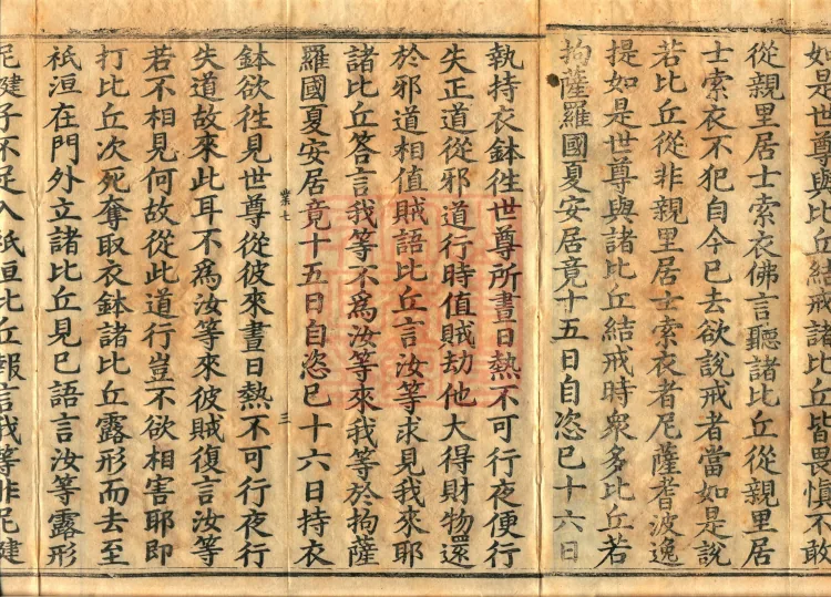 Vinaya in Four Parts, 60 fascicles Page 5