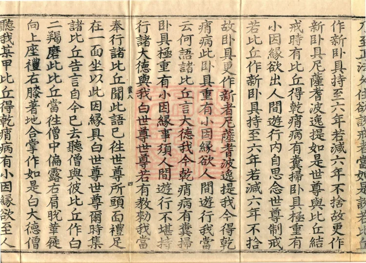 Vinaya in Four Parts, 60 fascicles Page 7