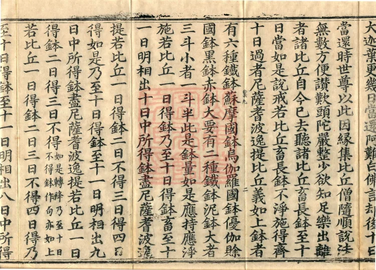 Vinaya in Four Parts, 60 fascicles Page 4
