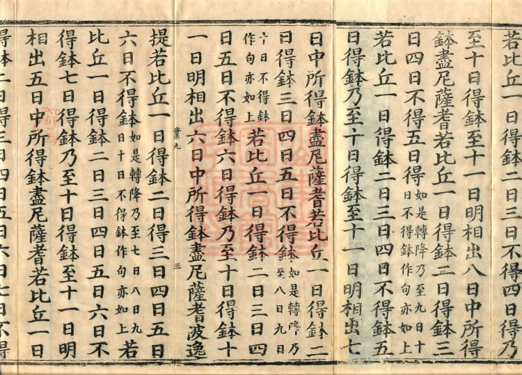 Vinaya in Four Parts, 60 fascicles Page 5