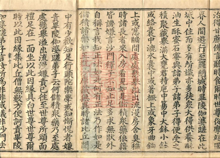 Vinaya in Four Parts, 60 fascicles Page 8