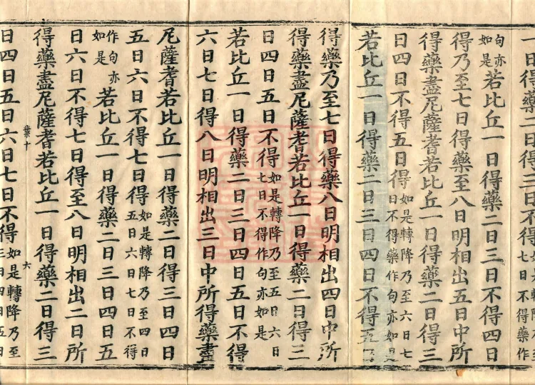 Vinaya in Four Parts, 60 fascicles Page 10