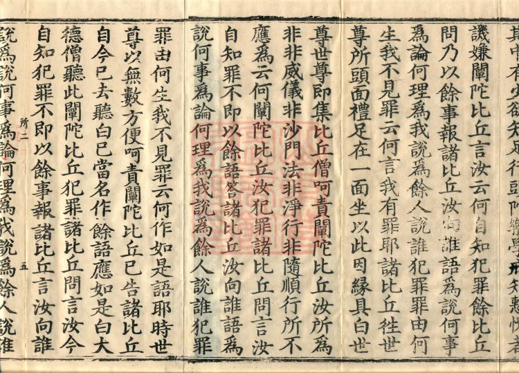 Vinaya in Four Parts, 60 fascicles Page 8