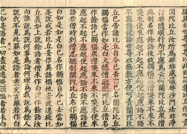 Vinaya in Four Parts, 60 fascicles Page 10
