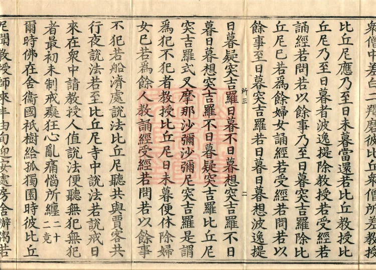 Vinaya in Four Parts, 60 fascicles Page 4