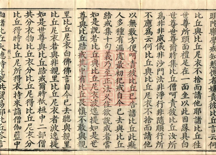 Vinaya in Four Parts, 60 fascicles Page 8