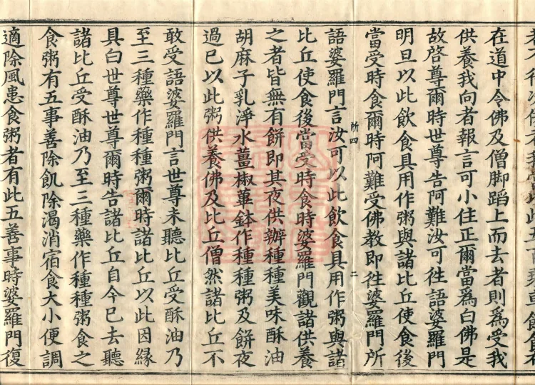 Vinaya in Four Parts, 60 fascicles Page 4