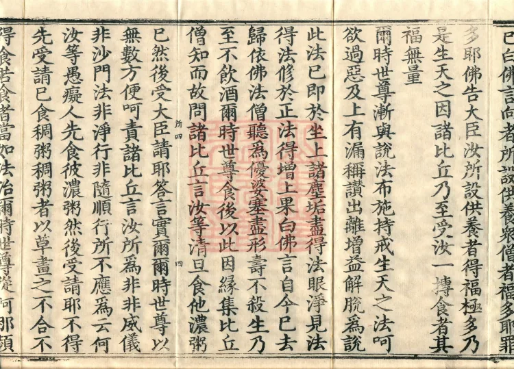 Vinaya in Four Parts, 60 fascicles Page 7