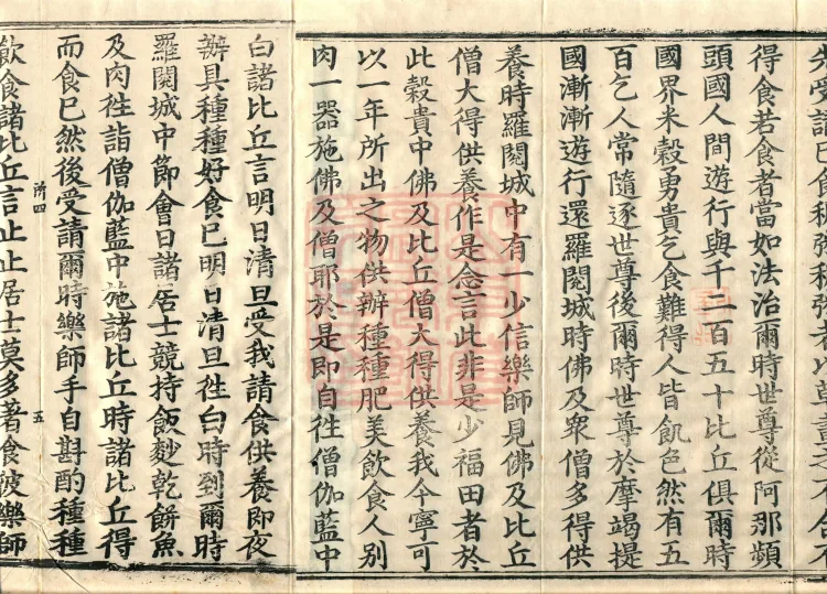 Vinaya in Four Parts, 60 fascicles Page 8