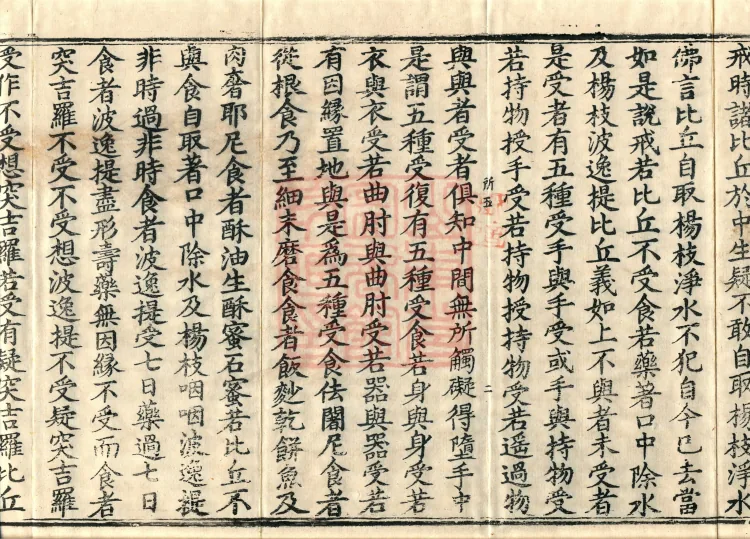 Vinaya in Four Parts, 60 fascicles Page 4