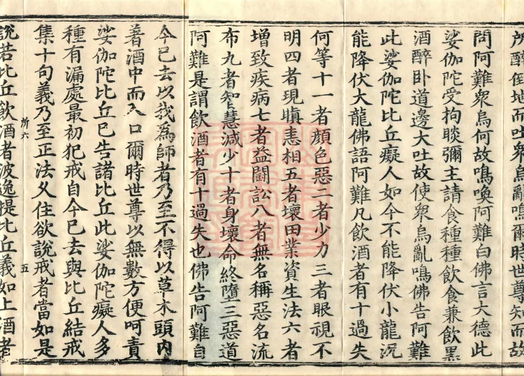 Vinaya in Four Parts, 60 fascicles Page 8