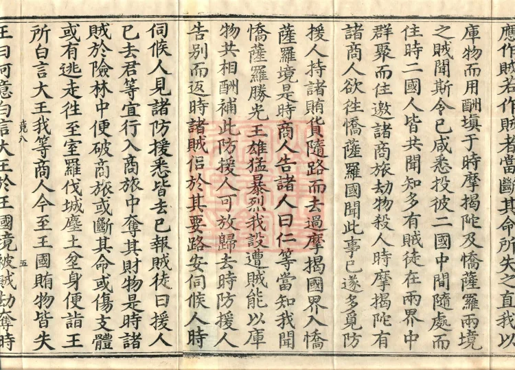 Root Vinaya of the Sarvāstivāda, 50 fascicles Page 8