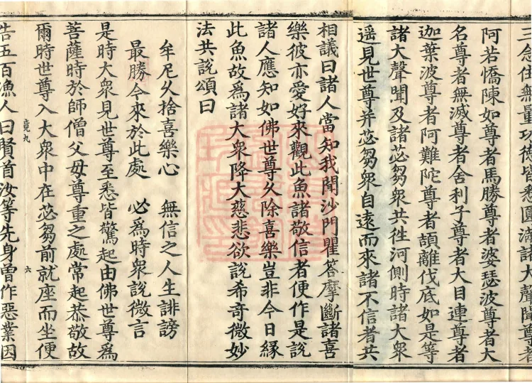 Root Vinaya of the Sarvāstivāda, 50 fascicles Page 9