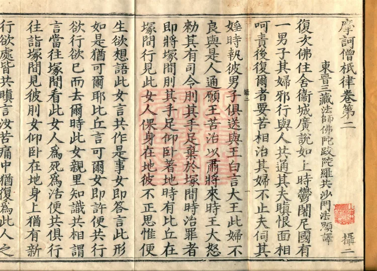 Mahāsanghika Vinaya in Forty Volumes Page 2
