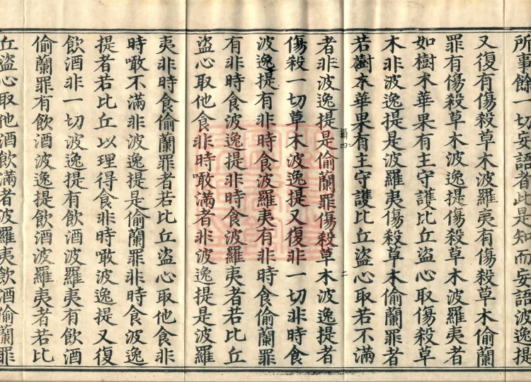 Mahāsanghika Vinaya in Forty Volumes Page 4