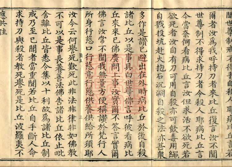 Mahāsanghika Vinaya in Forty Volumes Page 5