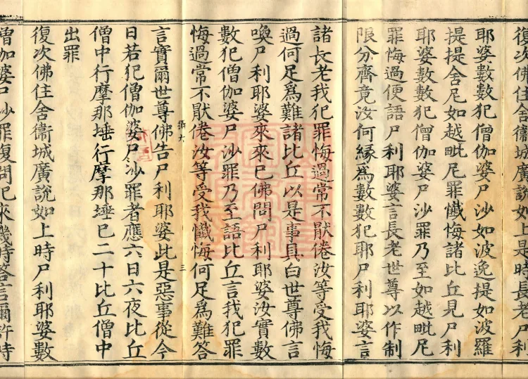 Mahāsanghika Vinaya in Forty Volumes Page 5