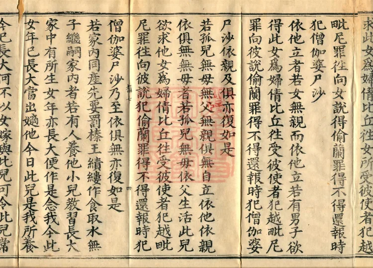 Mahāsanghika Vinaya in Forty Volumes Page 7