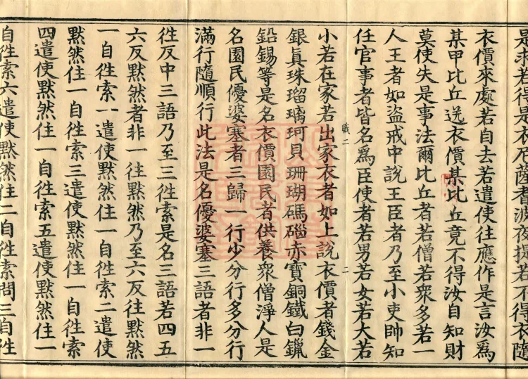 Mahāsanghika Vinaya in Forty Volumes Page 4