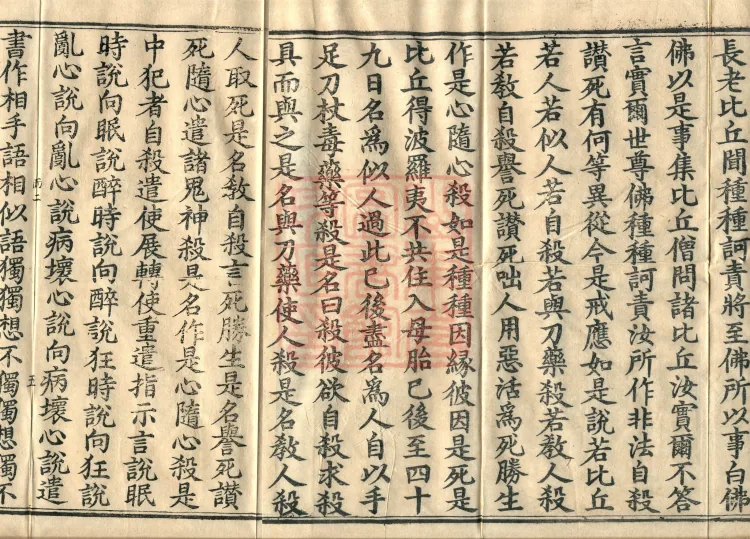 Mishasaka Section Five-Part Vinaya in Thirty Volumes Page 8