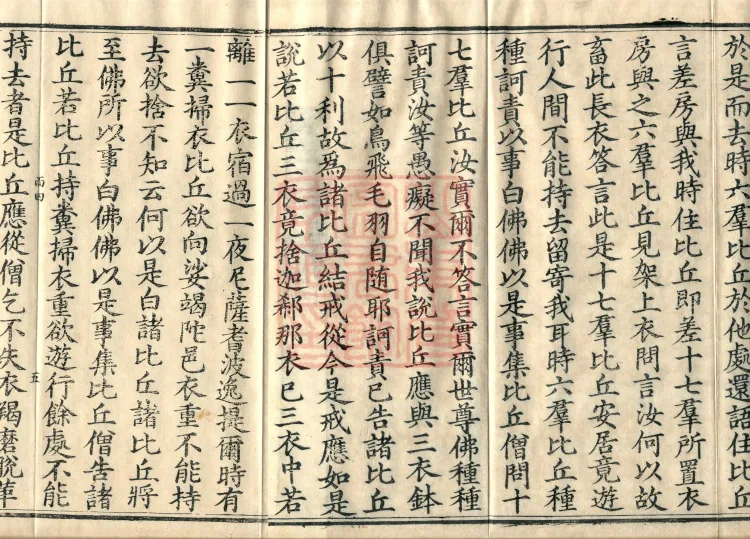 Mishasaka Section Five-Part Vinaya in Thirty Volumes Page 8