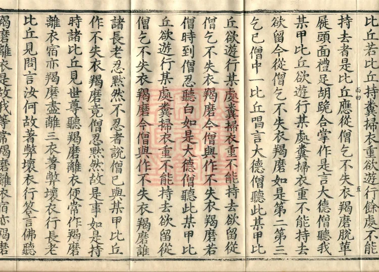 Mishasaka Section Five-Part Vinaya in Thirty Volumes Page 9
