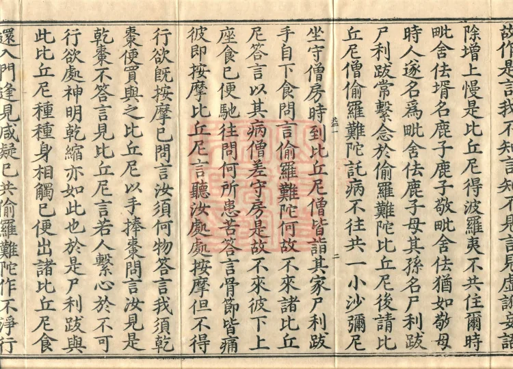 Mishasaka Section Five-Part Vinaya in Thirty Volumes Page 6