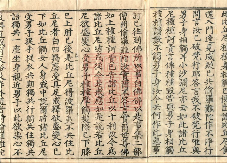 Mishasaka Section Five-Part Vinaya in Thirty Volumes Page 7