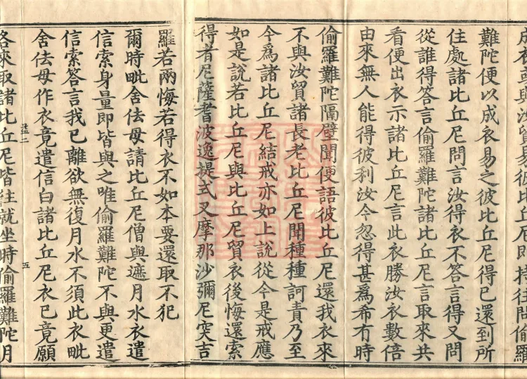 Mishasaka Section Five-Part Vinaya in Thirty Volumes Page 8