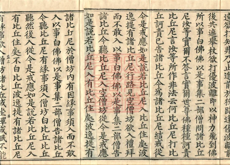 Mishasaka Section Five-Part Vinaya in Thirty Volumes Page 8