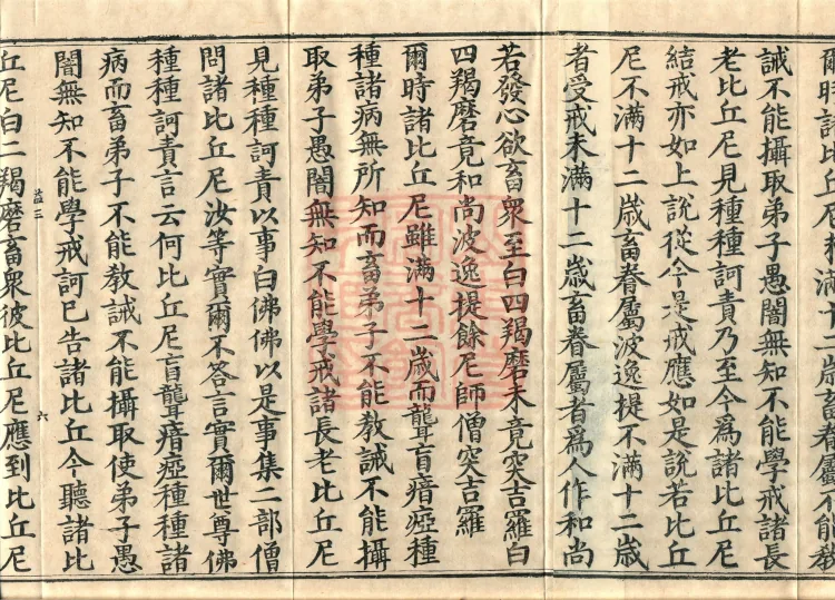 Mishasaka Section Five-Part Vinaya in Thirty Volumes Page 10