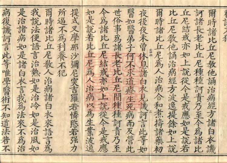 Mishasaka Section Five-Part Vinaya in Thirty Volumes Page 4