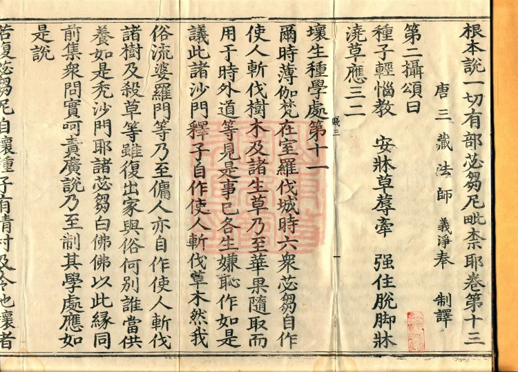 Root Exposition of the Sarvāstivāda Bhikṣuṇī Vinaya, Twenty Volumes Page 2