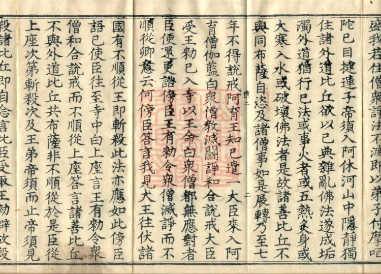 Shanjian Vibhāṣā Vinaya, Eighteen Volumes Page 4
