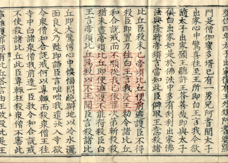 Shanjian Vibhāṣā Vinaya, Eighteen Volumes Page 8