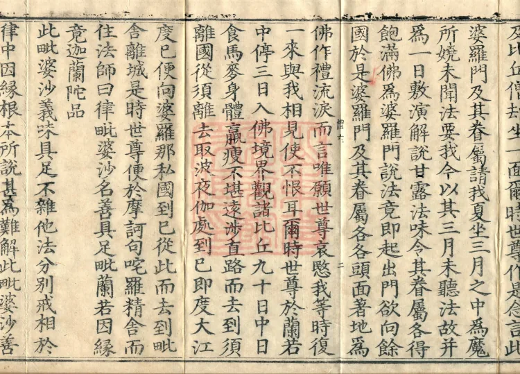 Shanjian Vibhāṣā Vinaya, Eighteen Volumes Page 4