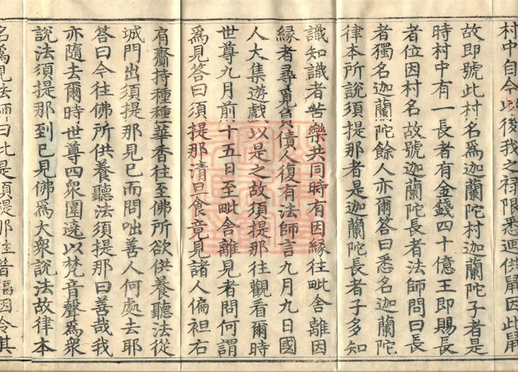 Shanjian Vibhāṣā Vinaya, Eighteen Volumes Page 6