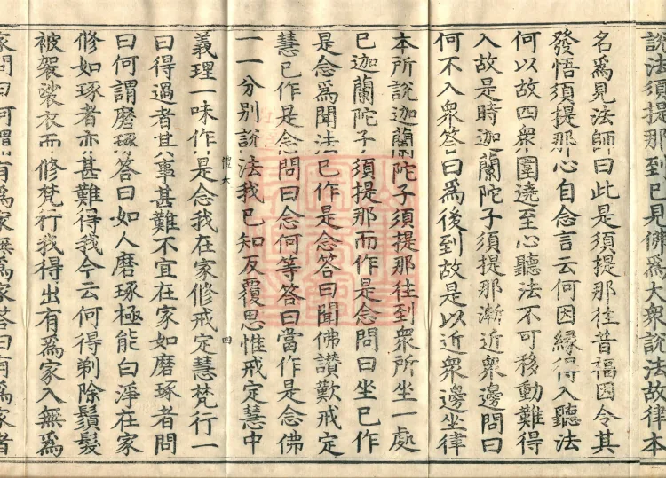 Shanjian Vibhāṣā Vinaya, Eighteen Volumes Page 7