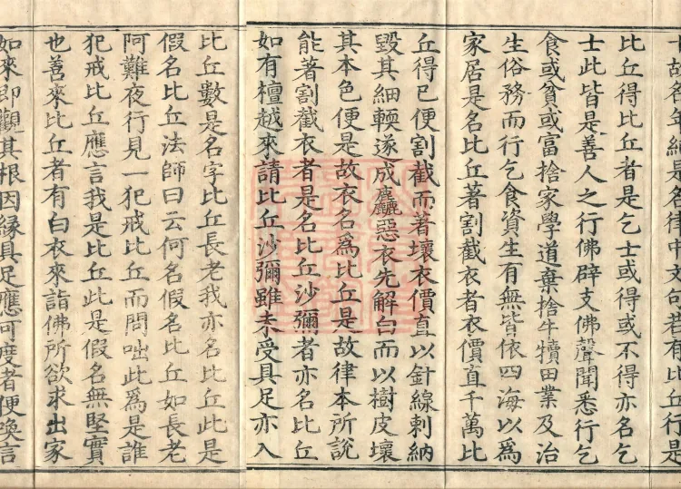 Shanjian Vibhāṣā Vinaya, Eighteen Volumes Page 3