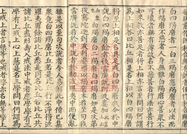 Shanjian Vibhāṣā Vinaya, Eighteen Volumes Page 8