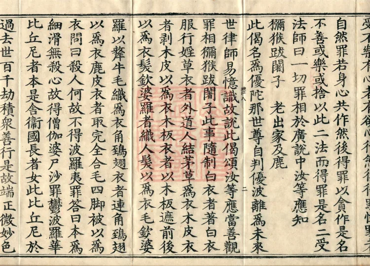 Shanjian Vibhāṣā Vinaya, Eighteen Volumes Page 4