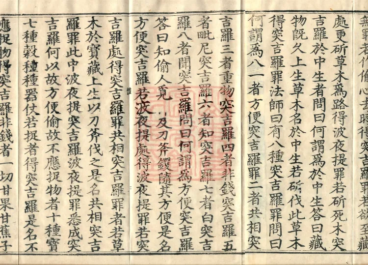 Shanjian Vibhāṣā Vinaya, Eighteen Volumes Page 5