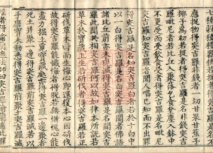 Shanjian Vibhāṣā Vinaya, Eighteen Volumes Page 6