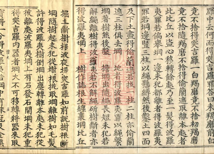 Shanjian Vibhāṣā Vinaya, Eighteen Volumes Page 8