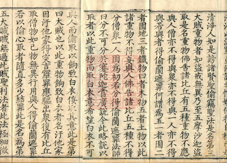 Shanjian Vibhāṣā Vinaya, Eighteen Volumes Page 3