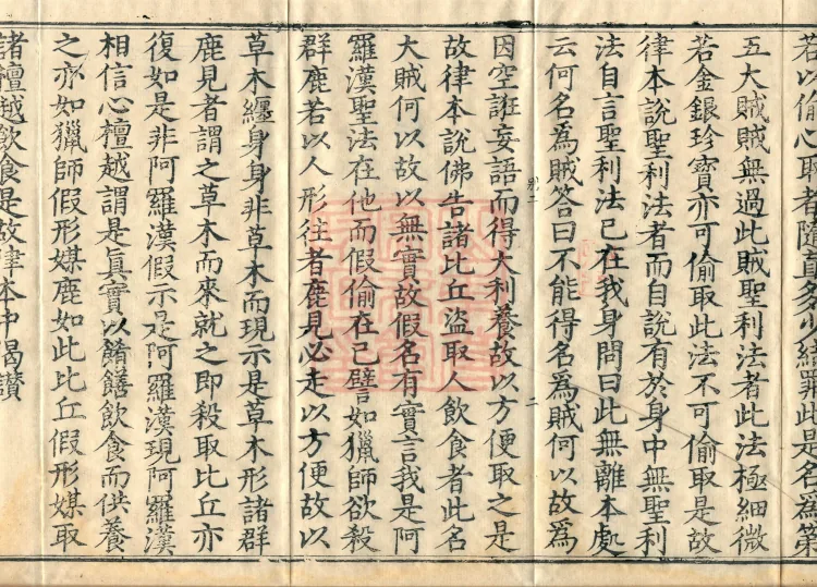 Shanjian Vibhāṣā Vinaya, Eighteen Volumes Page 4