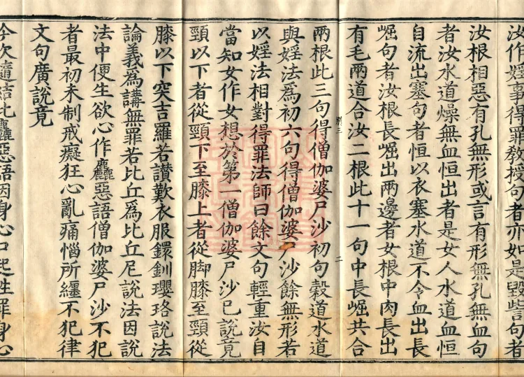 Shanjian Vibhāṣā Vinaya, Eighteen Volumes Page 4